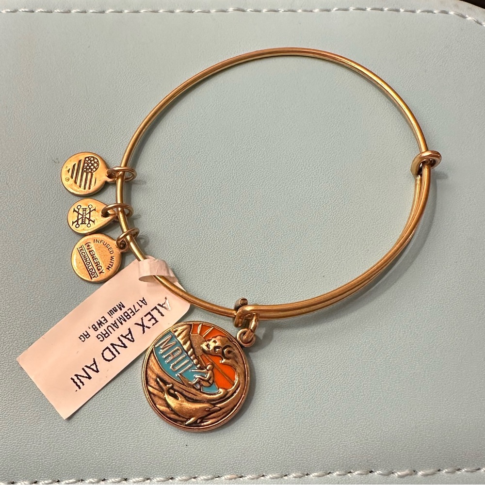 ALEX AND ANI Maui Gold Bracelet
